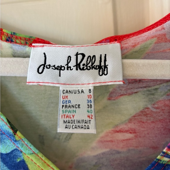 Vibrant print Joseph Ribkoff dress - Picture 2 of 14